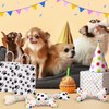 Suilung 12 Pcs Dog Birthday Party Favors Set Include 6