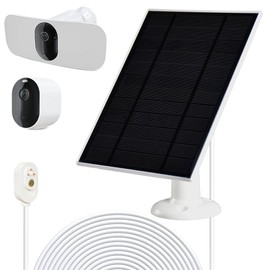 KAROTTO Solar Panel Charger for Arlo Camera,Solar Charger for Arlo Pro 4,Arlo Pro 3,Pro 5S 2K,Ultra 2,Ultra, Arlo Security Camera System -1PACK