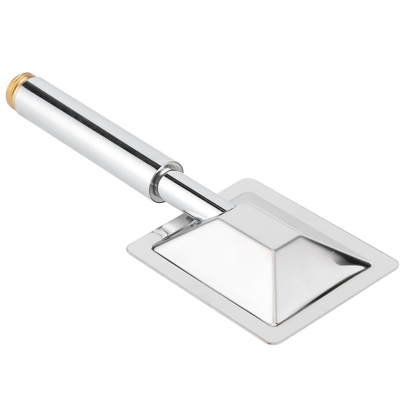 G1/2in Thread Handheld Shower Head High Pressure Square Shower Sprayer