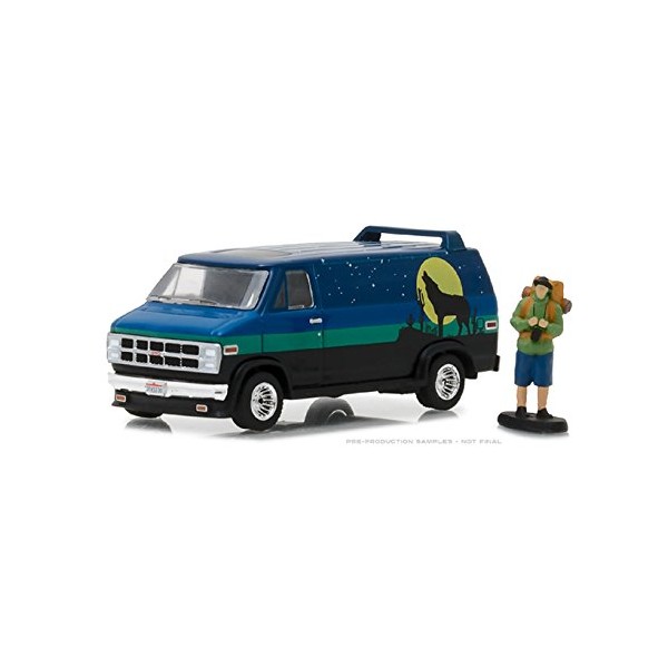 Diecast 1:64 The Hobby Shop 1981年GMC Vandura - 97030-c by
