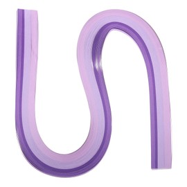 PATIKIL 540 x 5mm Rainbow Quilling Strips Paper,120 Pcs Origami Paper Quilling Strip for Art DIY Hand Craft Christmas, Gradient Purple