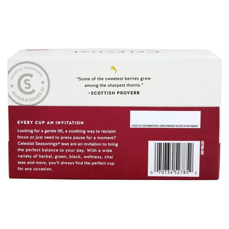 Celestial Seasonings Tea, Cranberry Vanilla Wonderland, 20 Count