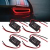 Leapiture 4 Pieces Brake Light Flashing Controller, Car Flashing Module,
