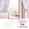 NICETOWN Pink & Grey Ombre Blackout Curtains for Kid Girls