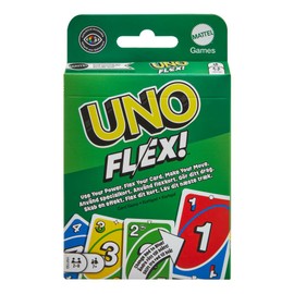 Mattel Games UNO Juego de Cartas UNO Flex para niños de 7 años en adelante