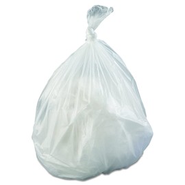 Inteplast Group S404812N 40-45 Gallon Capacity, 48" Length x 40" Width x 12 Mic Thickness, Natural Color, HDPE Commercial Coreless Institutional Trash Can Liner (Case of 10 Roll, 25 Bags per Roll)