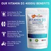 Vitamin D3 4000 IU 100 Tablets, Maximum Strength Vitamin D3