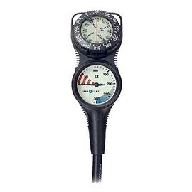Aqualung Trust 2 Gauge No Sticky Residue 圧計, Compass