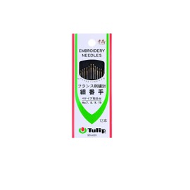 Tulip DEN023 French Embroidery Needles (Assorted Fine Count)