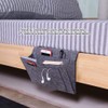Garsent Remote Control Organiser Bag Felt Bed Sofa Storage Bag