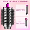 ZEPHBLOW Large Round Brush for Dyson Airwrap Attachments, Bigger Oval