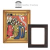Museum Collection Gothic Ornate Picture Frame - 11x14, Black Gold