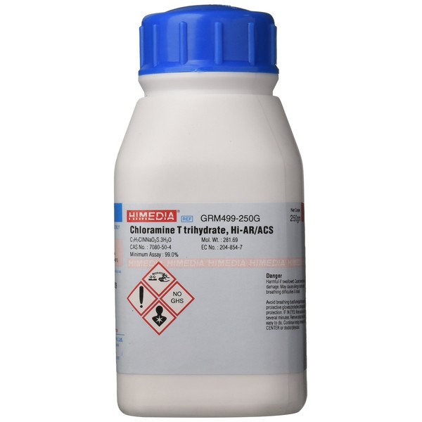 HiMedia GRM499-250G A.R Chloramine T Trihydrate, 250 g