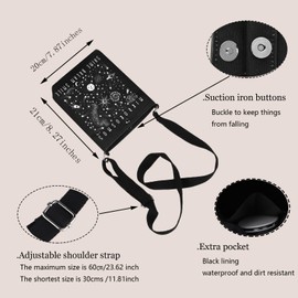 K-pop Army Crossbody Bag Korean Army Fans Gift K-Pop Boygroup Shoulder Bag Korean's Group Album Merch Korean Music Lover Gift (Shine Dream CB CA)