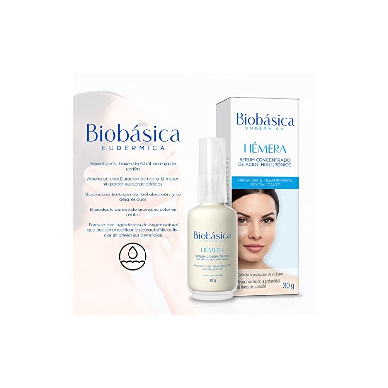 HMERA Serum concentrado de cido hialurnico reduce lneas de expresin