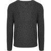 GANT Men's Extrafine Lambswool V-Neck Pullover, Dk Charcoal Melange