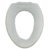 OKA Toilet Seat Cover, Platt, O-type, Gray