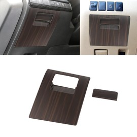 Xotic Tech Glove Storage Box Handle Cover Trim Left Hand Driver Side, Wood Grain, Compatible with Toyota Camry 2018-2024