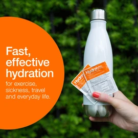 Hydralyte Electrolyte Hydration Powder, Orange, 10 Count
