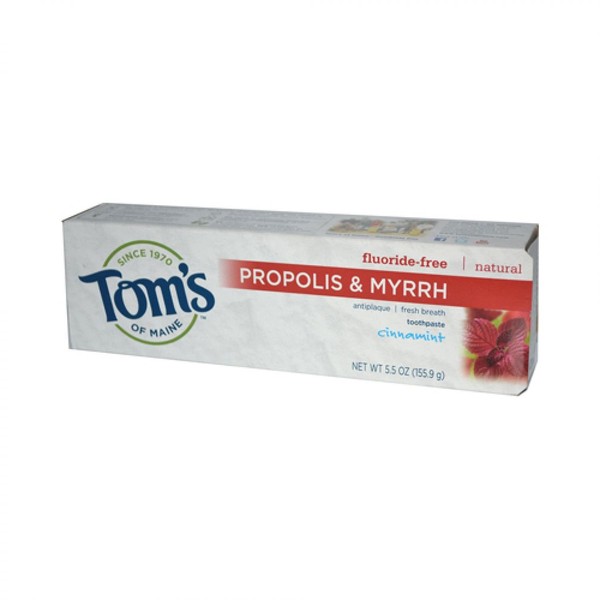 Tom's of Maine Toothpastes Cinnamint Antiplaque with Propolis & Myrrh 5.5 oz. (a)