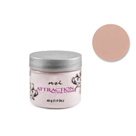 nsi Attraction Nail Powder - Peach Blush - Opaque - 40g by NSI