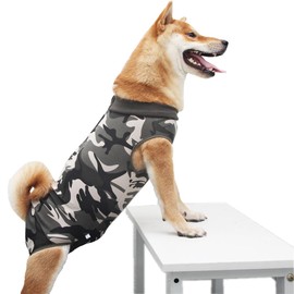 Dog Surgery Recovery Suit, Medical Pet Shirt, After Surgery Dog Cat Recovery Onesie (Small, Camouflage)