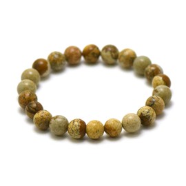Miracles Minéraux 6 mm Round Beads, Bracelet, Natural Stone, French Craftsmanship Over 60 Choices