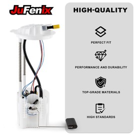 JuFenix Electric Fuel Pump Module Assembly Compatible For Ram 1500 5.7L V8 2011-2017 Ram 1500 3.7L V6 2011-2012 Pickup Truck Replace E7270M FG1439