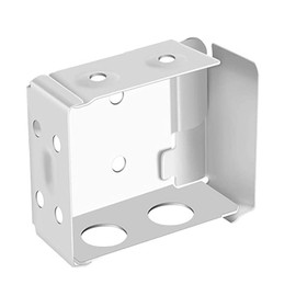 SEIWEI Blind Brackets, Box Mounting Brackets for Mini Blinds 2.5 Inch, Window Low Profile Mini Blind Mounting Brackets Holder Window Blinds Headrail Brackets for Window Blinds