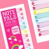International Arrivals"Note Pals Rainbow Hearts" Sticky Note Pad