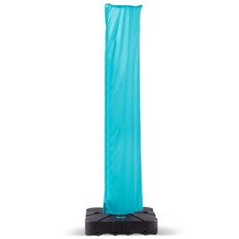 MPL Shade Cantilever Patio Umbrella Cover Outdoor Offset Table Umbrellas Cover with Zipper and Rod UV Resistant Waterproof for Garden Deck Backyard Pool, Turquoise