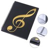 Music Note Pattern Music Sheet Holder, A4 Size Music Sheet