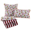 Homescapes - 100% Cotton - Owl - Cushion Cover -