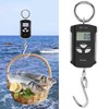 Portable Electronic Hanging Scale Digital LCD Backlit Display Kg/lb/JIN 200KG