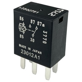 1-Pack 13502751 12V 30A/40A 5-Pin SPDT Automotive Relay - Compatible with General Motors Vehicles for Fuel Pump, Cooling Fan, AC Compressor