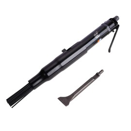 Needle Scaler,WORKPAD 19 Needles, Standard Duty Needle Scaler with 1-Piece Wide Angle Chisel Set, Pneumatic Tools