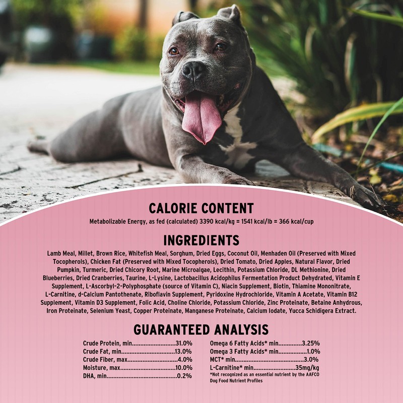 Annamaet Original Sensitive Skin & Stomach Dry Dog Food, (Lamb,