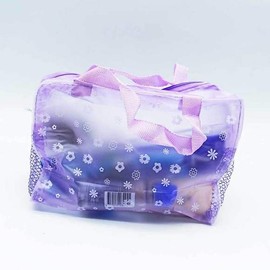 Waterproof swim bag, purple transparent bag, bath bag, waterproof swimming bag, swim bag / 방수 수영 가방 보라 투명가방 목욕탕가방 수영 방수가방 수영 가방