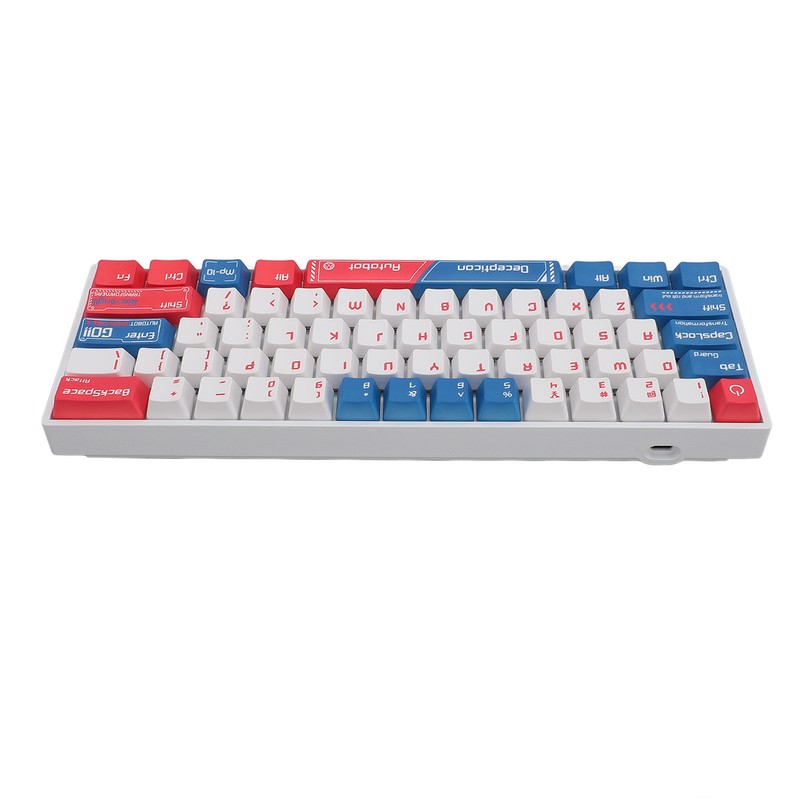 61 Keys Mechanical Gaming Keyboard 2.4G Wireless Bluetooth 3.0 5.0