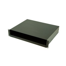 Penn Elcom R1292-KBT 2U Sliding Keyboard Tray Enclosed Black Steel Rackmount (Equipment Rack, IT, Home Theatre)