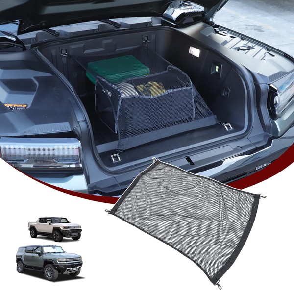 Front Trunk Cargo Net for Hummer EV Accessories Envelope Style