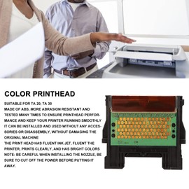 Color Print Head, ABS PF 06 Color Printhead Replacement for TA 20 TA 30, Easy Installation, Faster Identification, Clear Print