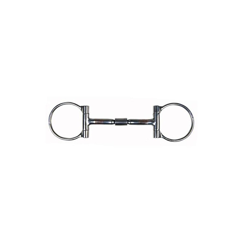 HKM Sports Equipment Western D-Ring Snaffle Billy Allen, 125 mm