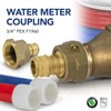 Pex-A 3/4" Pex x 1" FIP Water Meter Coupling Pex-A,