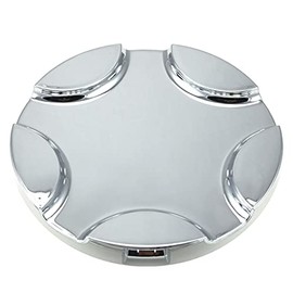 New Chrome Wheel Rim Hub Center Cap Replacement for 1999-2000 Ford Mustang Base GT Cobra 17 inch 5 Spoke Wheels