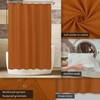 ALYVIA SPRING Stall Fabric Shower Curtain Liner Waterproof - Soft