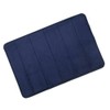 Microfibre Memory Foam Bathroom Bath Mat With Non Slip Back