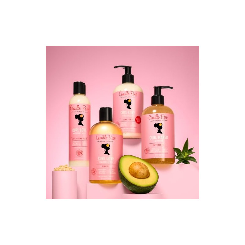 Camille Rose Curl Love Conditioner, with Olive, Avocado & Almond