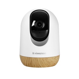 Kikkaboo Baby Monitor Ethan Camera Wi-Fi/Lan, Night Vision, Motion Detection, Colours: White