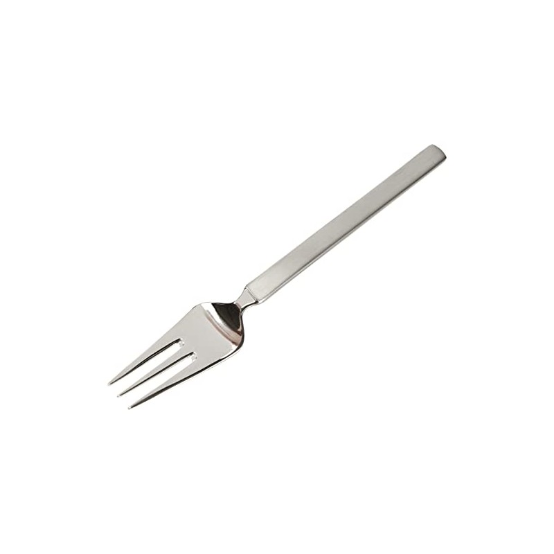 Alessi 4180/16 Dry Forchetta da Dolce in Acciaio Lucido con